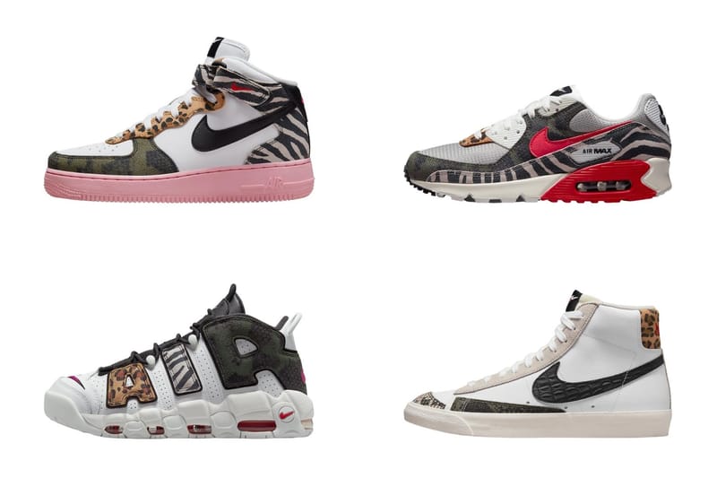 Nike Teases "Animal Instinct" Collection Led by a Pink-Soled Air Force 1
