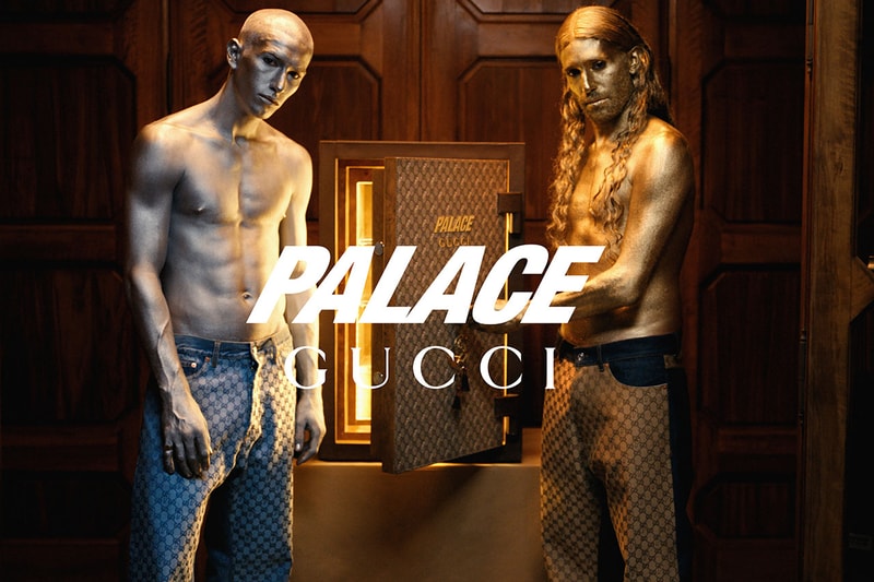 palace gucci collab release info jackets skirts womenswear hats bags