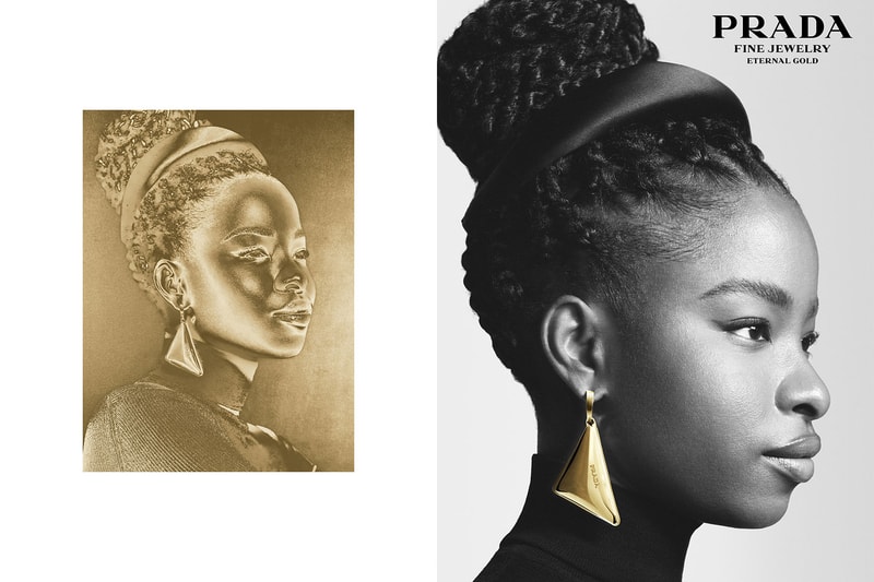 Prada Fine Jewelry Eternal Gold Campaign Amanda Gorman Maya Hawke Somi Jeon Images Launch