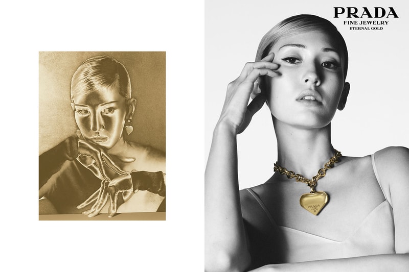 Prada Fine Jewelry Eternal Gold Campaign Amanda Gorman Maya Hawke Somi Jeon Images Launch