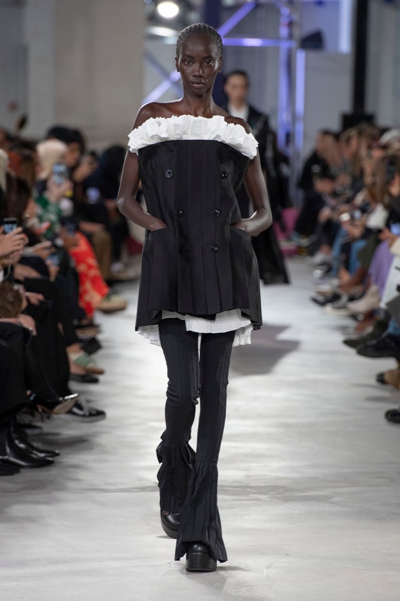 sacai paris fashion week spring summer dresses bags boots