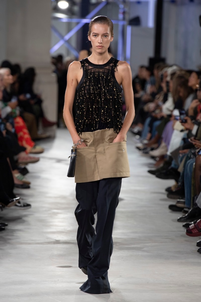 sacai paris fashion week spring summer dresses bags boots