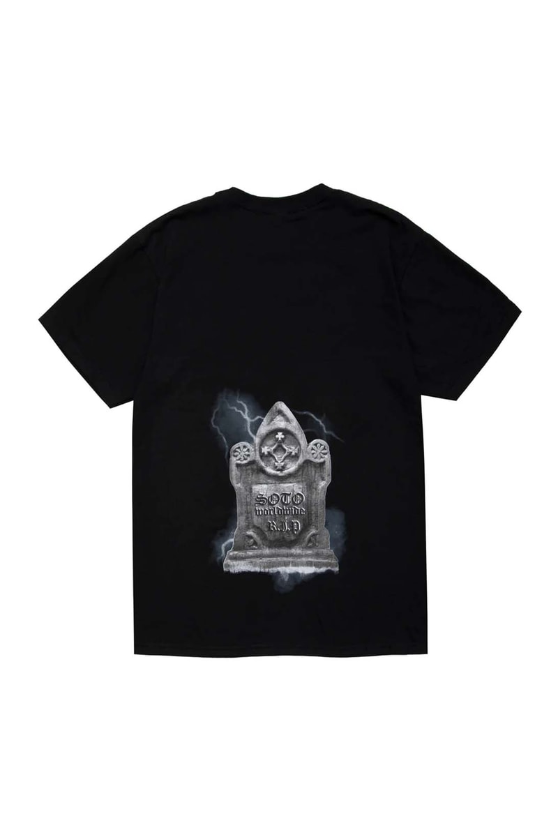 Soto Halloween Collection GRAVEYARD22 Hoodie T-shirt Release Date