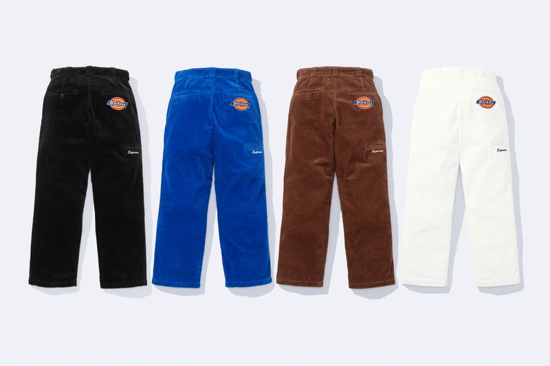 Supreme Dickies Fall Collaboration Jackets Hats Images RElease Date 