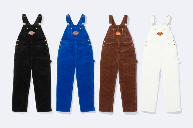 Supreme Dickies Fall Collaboration Jackets Hats Images RElease Date 