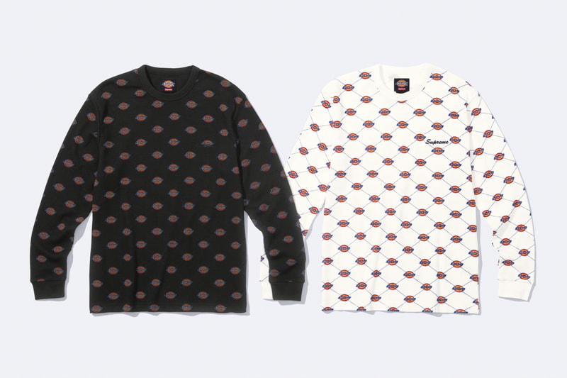 Supreme Dickies Fall Collaboration Jackets Hats Images RElease Date 