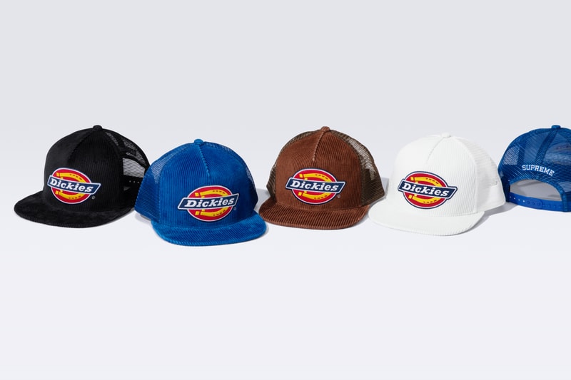 Supreme Dickies Fall Collaboration Jackets Hats Images RElease Date 