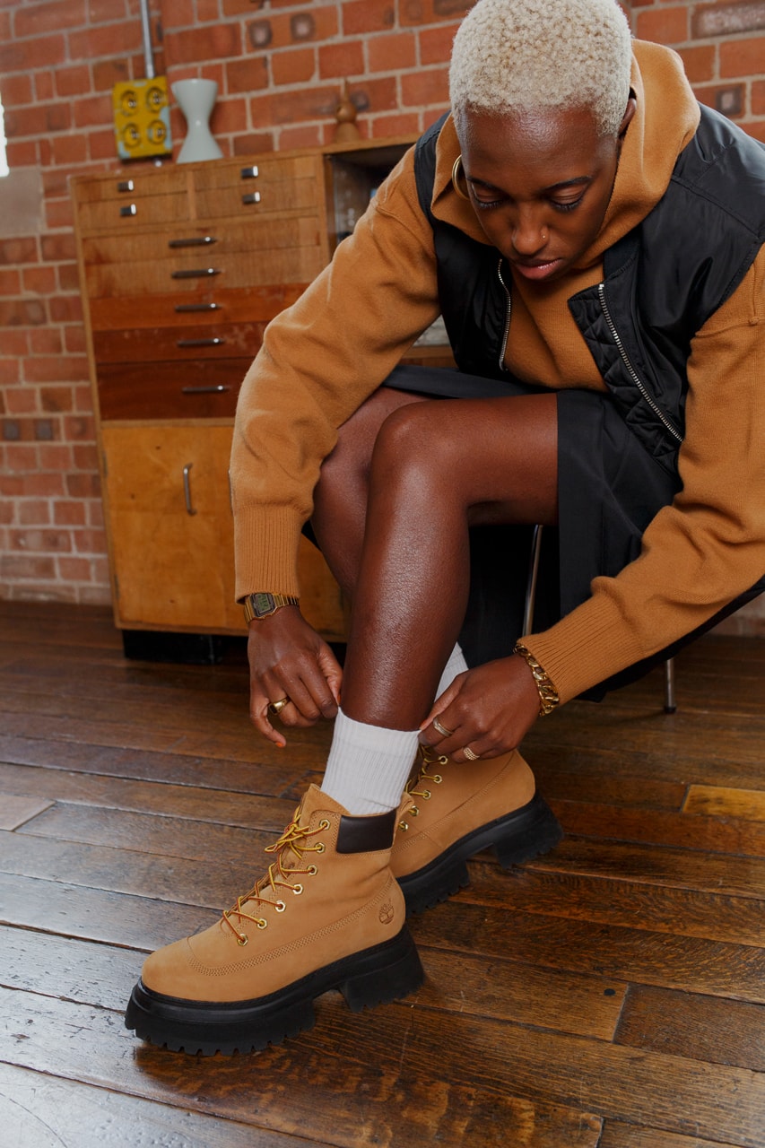 coco mell timberland shoes styling boots inspiration veneda carter workshop london 