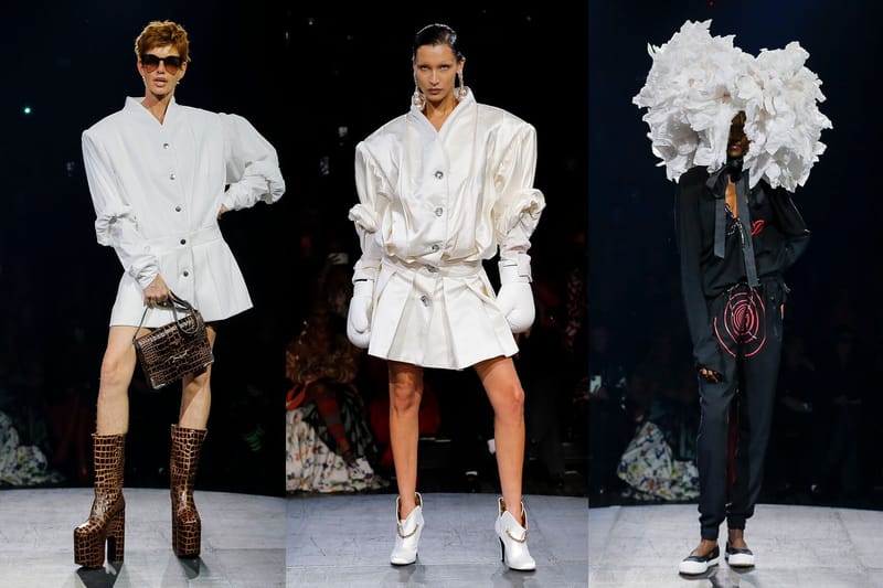 Andreas Kronthaler for Vivienne Westwood: Platform Boots, Butt-Bearing Chaps and Bella Hadid