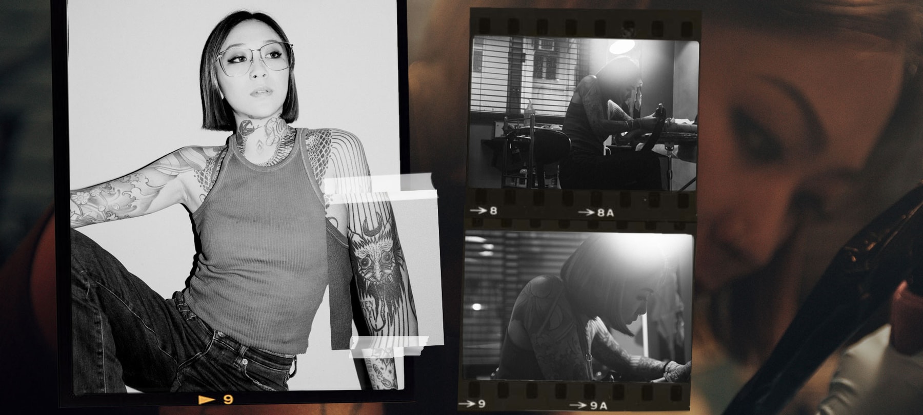 tattoo artist yeeki lo hong kong geometric line work black and grey private studio interview