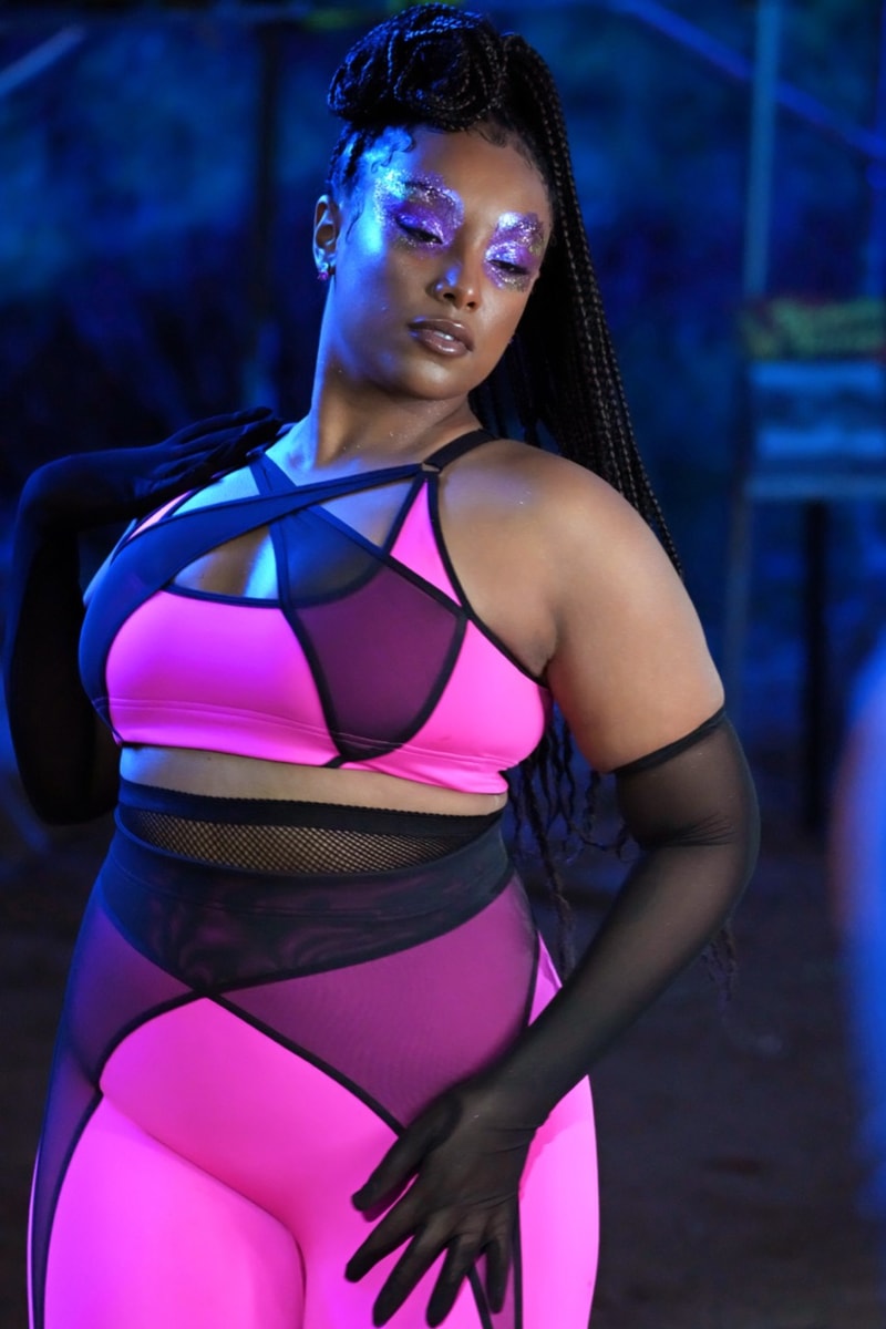 rihanna savage fenty show best outfits lingerie bras underwear