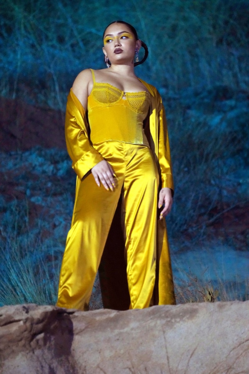rihanna savage fenty show best outfits lingerie bras underwear
