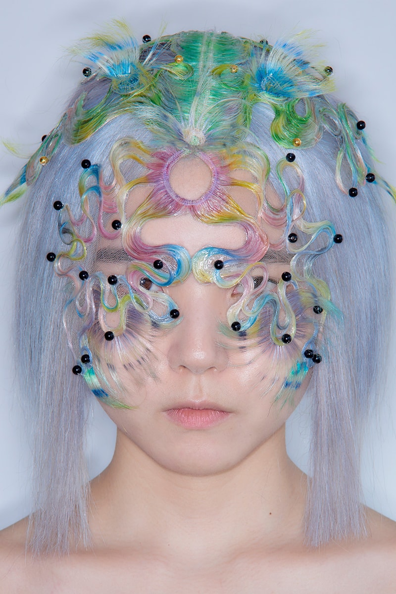 tomihiro kono hair beauty books exhibitions fancy creatures release bjork comme des garçons björk