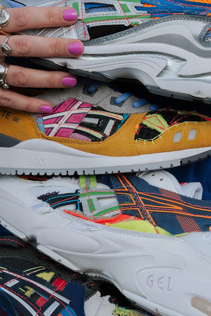 helen kirkum asics footpatrol collaboration garage sale 
