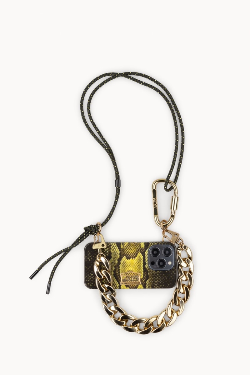 aries xouxou phone cases iphone snake print gold rope