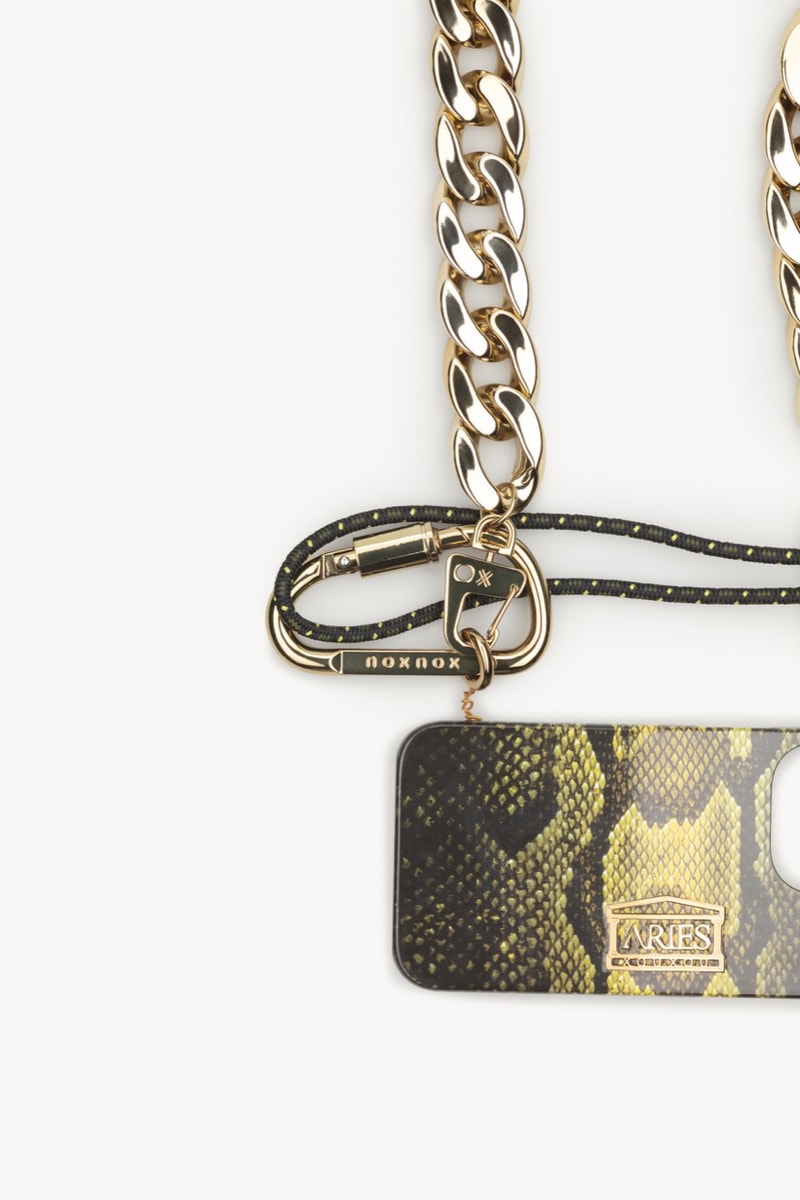 aries xouxou phone cases iphone snake print gold rope