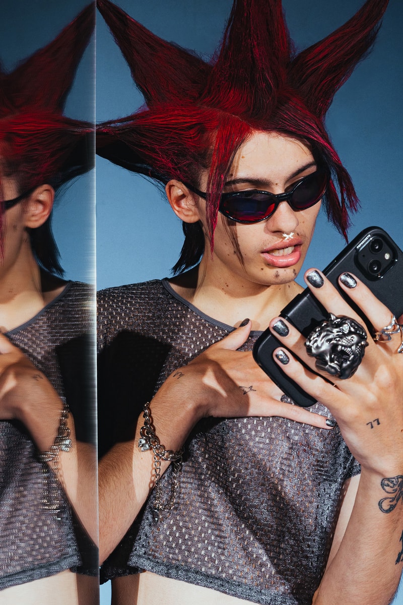 popsockets glaive dimensionals series heavy metal tiger's eye  n.01 n.02 grips phone grips hand placed crystals zinc luxury skull metal tiger chrome 