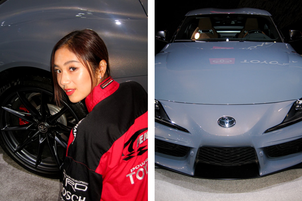 toyota maaya orido sema spend the day toyota gr86 supra corolla racing japanese racer