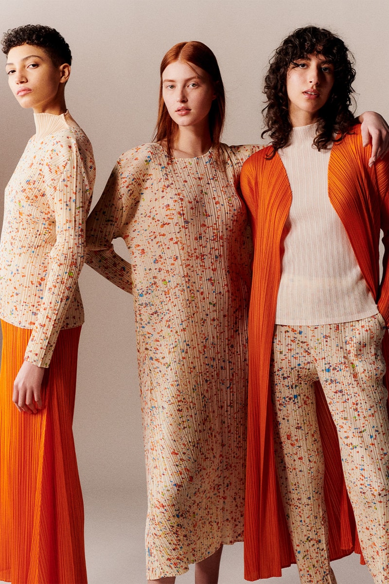 issey miyake pleats please fall winter 2022 holiday collection christmas gift guide