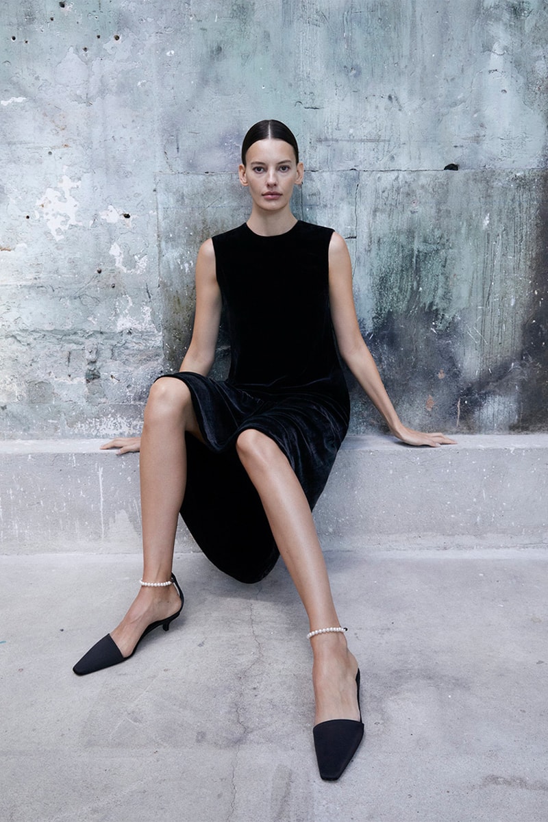 toteme evening capsule collection release fall winter 2022 holidays outfits