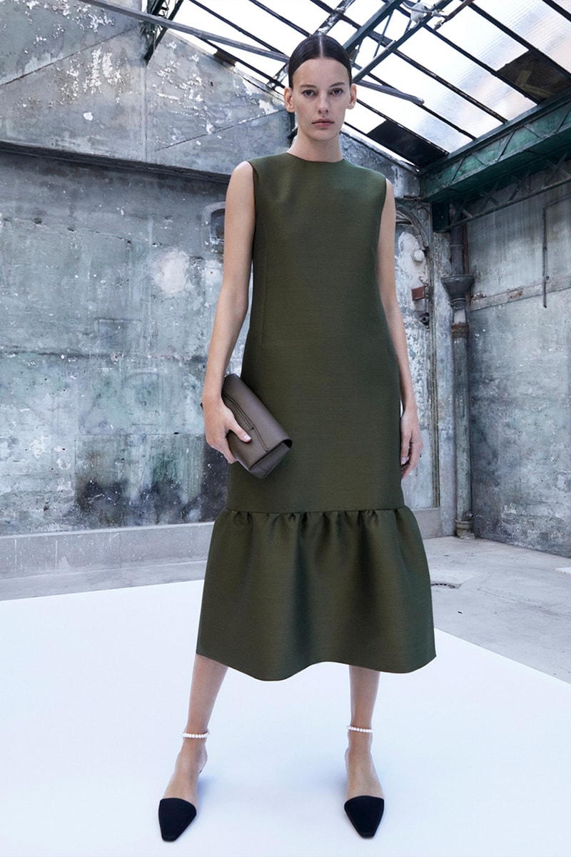toteme evening capsule collection release fall winter 2022 holidays outfits