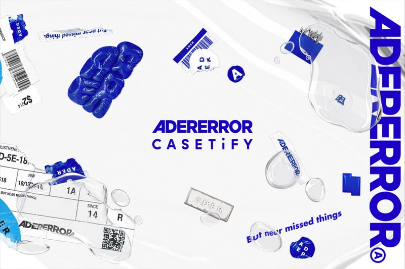 ADERERROR Casetify iPhone Cases AirPods Covers Collaboration Release Date Where to buy