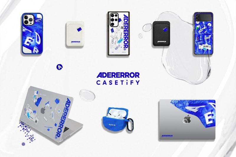 ADERERROR Casetify iPhone Cases AirPods Covers Collaboration Release Date Where to buy