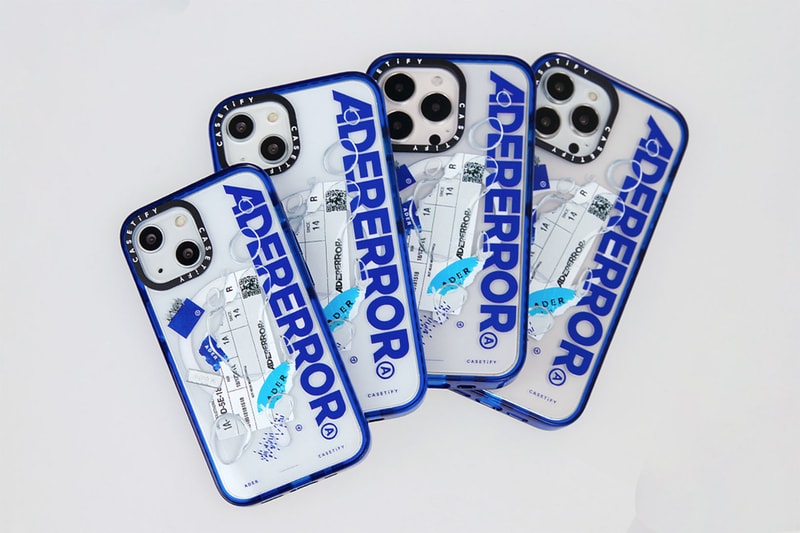 ADERERROR Casetify iPhone Cases AirPods Covers Collaboration Release Date Where to buy