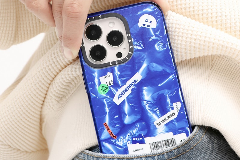 ADERERROR Casetify iPhone Cases AirPods Covers Collaboration Release Date Where to buy