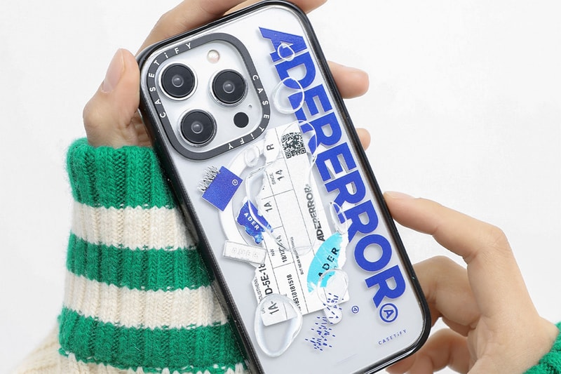 ADERERROR Casetify iPhone Cases AirPods Covers Collaboration Release Date Where to buy
