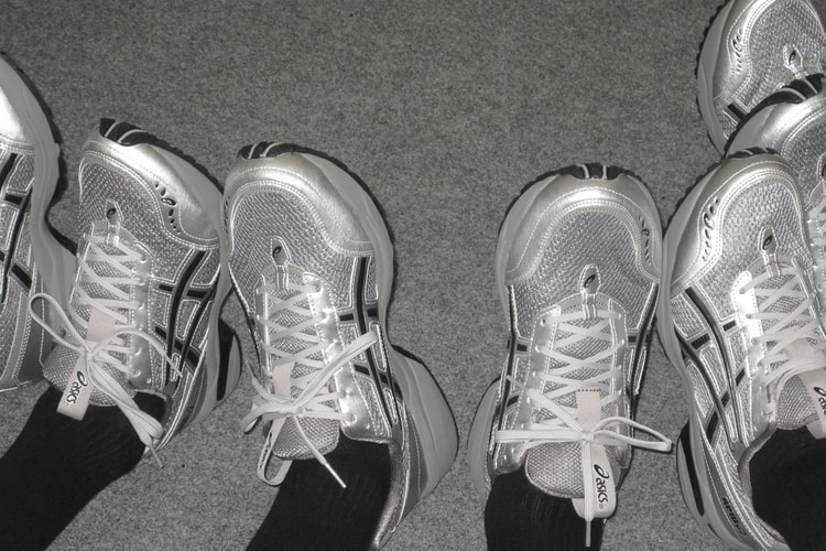 Freja Wewer is Revamping Normcore Trends With Cool Silver ASICS GEL-1090 v2 Collab