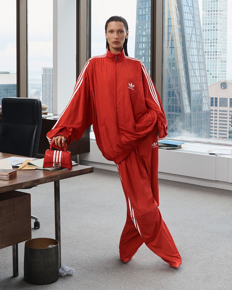 Balenciaga adidas Collaboration Campaign Images Release Bella Hadid