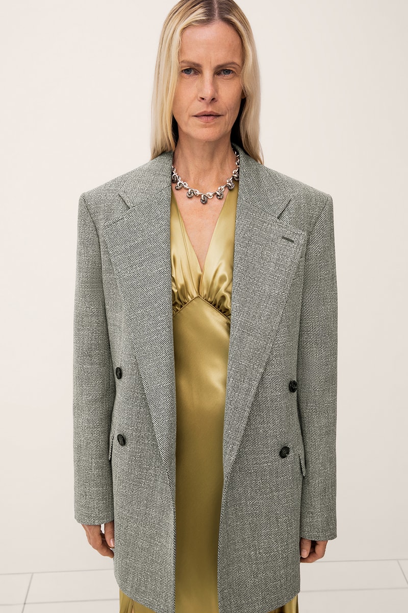 bottega veneta pre spring collection dresses coats skirts shoes handbags heels platforms 