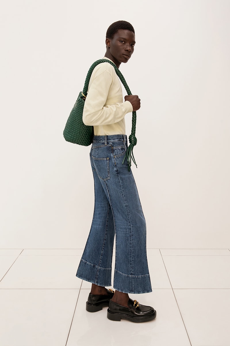 bottega veneta pre spring collection dresses coats skirts shoes handbags heels platforms 