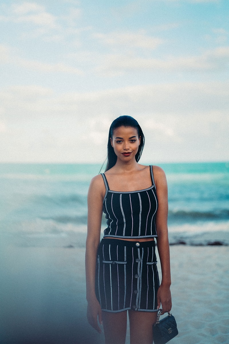 Chanel Cruise Show Miami Best Dressed Celebrities Lily Rose Depp Arden Cho Ella Balinska Images