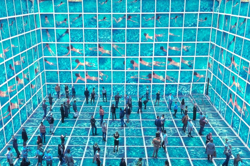 David Hockney kings cross london immersive exhibition