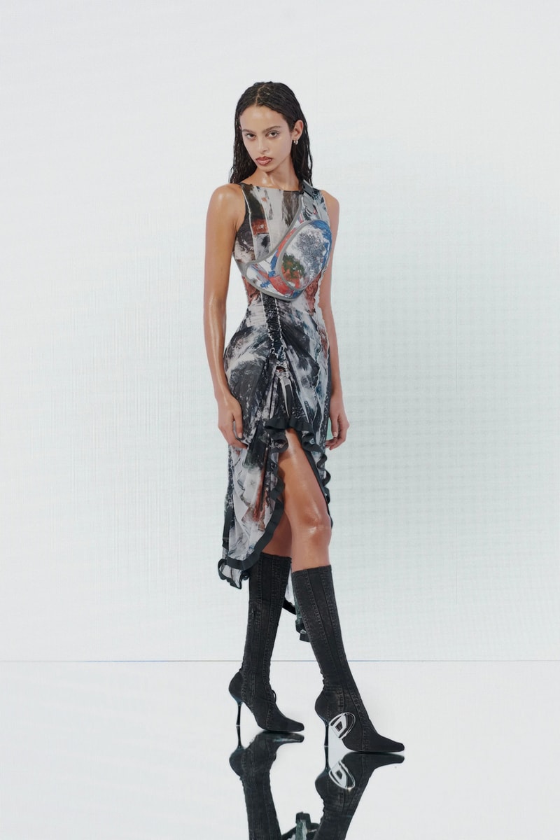 Diesel Glenn Martens Pre-Fall 2023 Collection Denim Images 