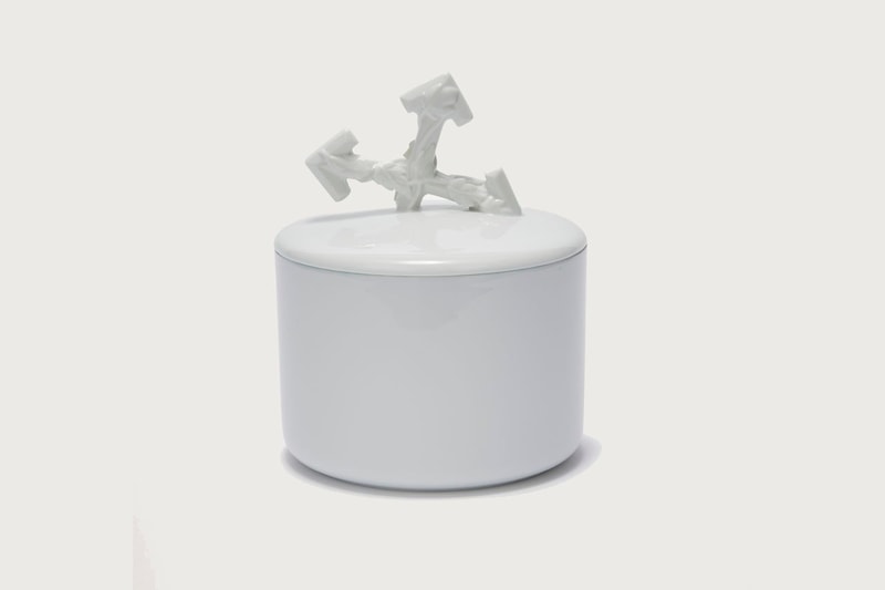 ginori 1735 off-white porcelain collaboration homeware vases ashtrays