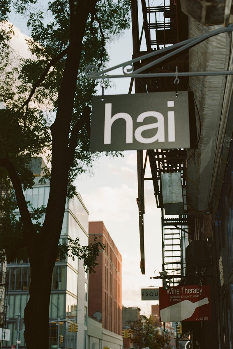 hai pop-up store nolita new york silk handbags accessories london brand 