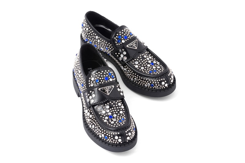 prada rhinestone loafer christmas holiday gift