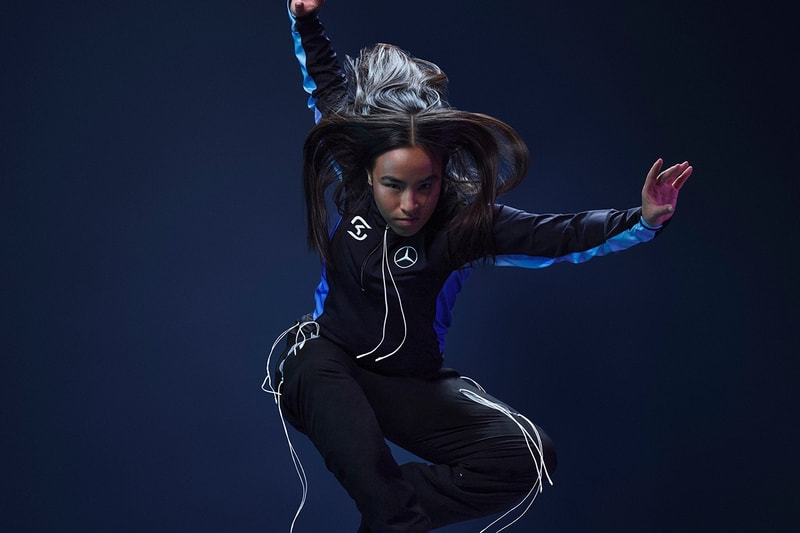 saul nash mercedes benz e sports collaboration jacket
