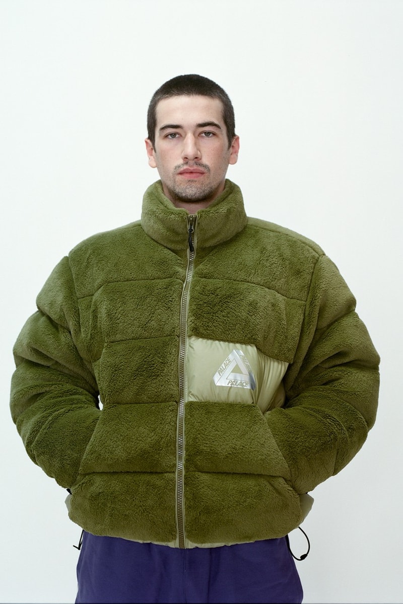 palace london brand holiday collection jackets t-shirts sweaters hats 