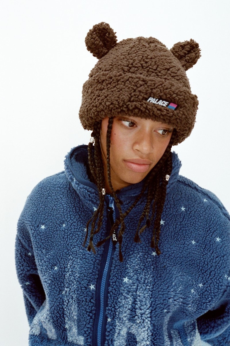 palace london brand holiday collection jackets t-shirts sweaters hats 
