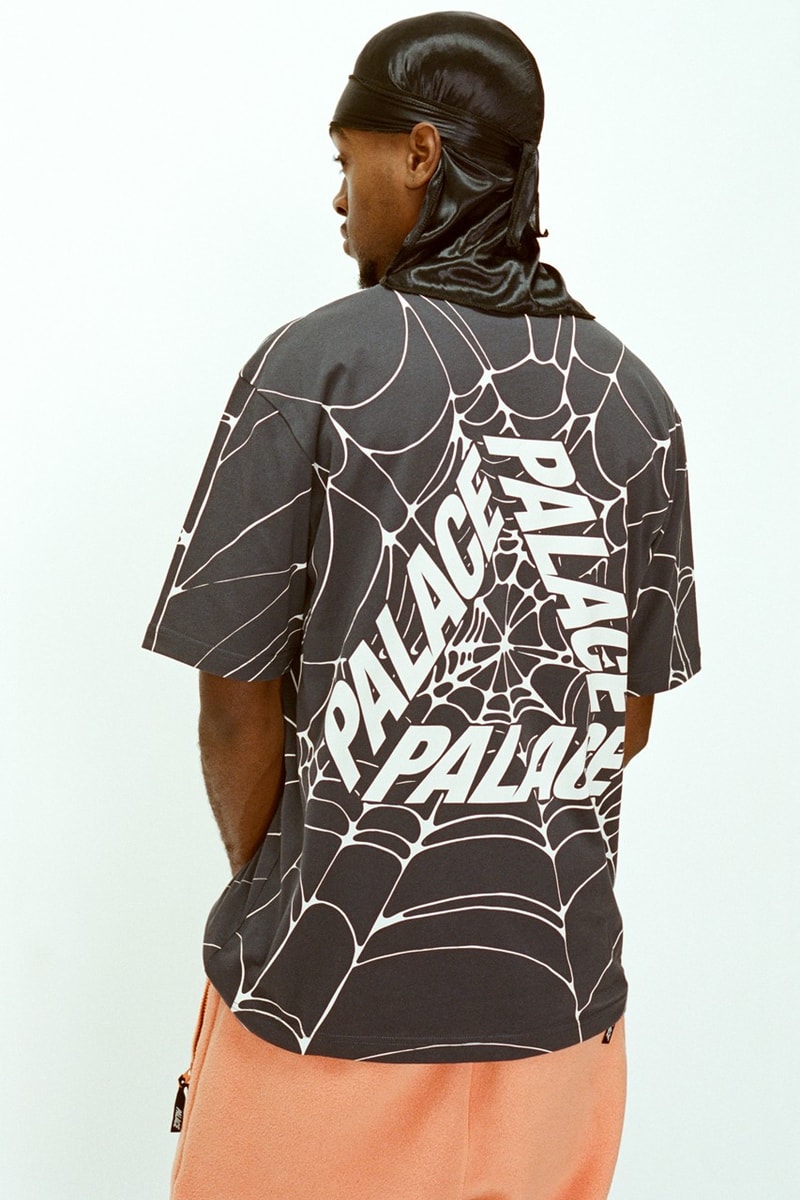 palace london brand holiday collection jackets t-shirts sweaters hats 