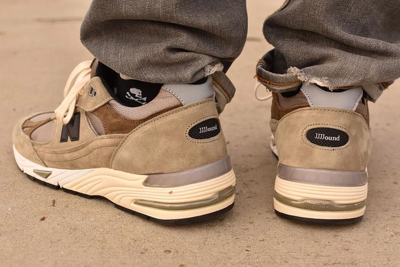 JJJJound New Balance 991 Collaborations On-Foot Images Release Date Info
