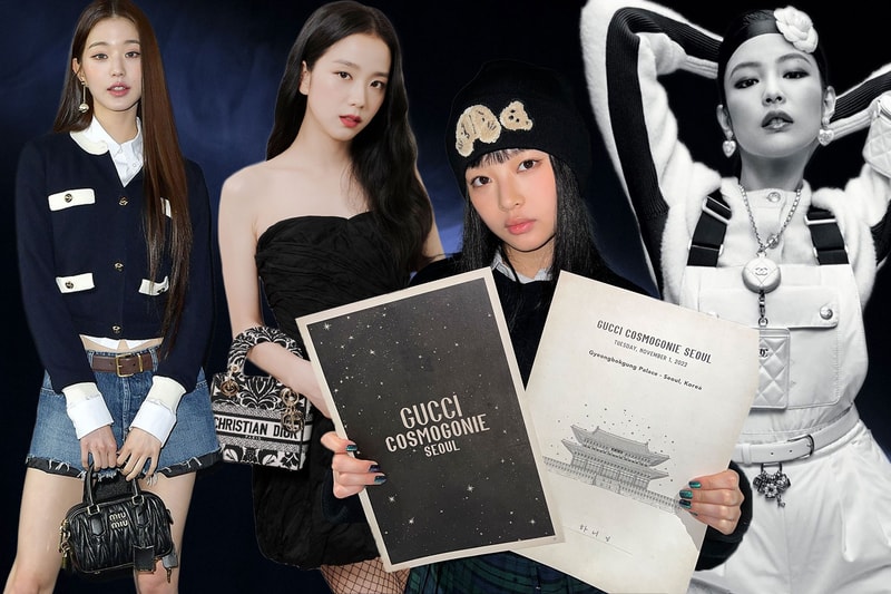 K-Pop Luxury Fashion Brands Ambassador BLACKPINK NewJeans Dior Gucci Chanel