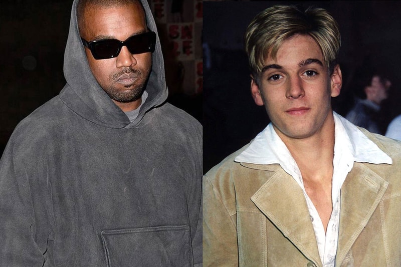 aaron carter kanye west podcast 