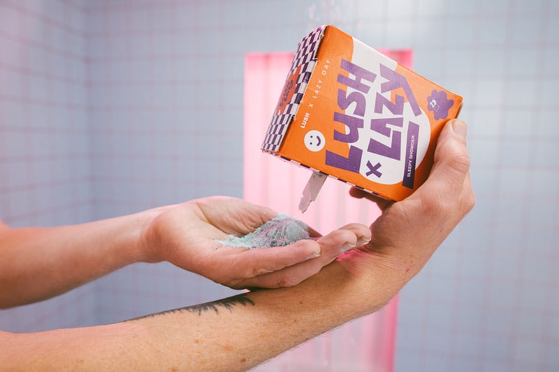 lush lazy oaf soaps shower gel bath bomb