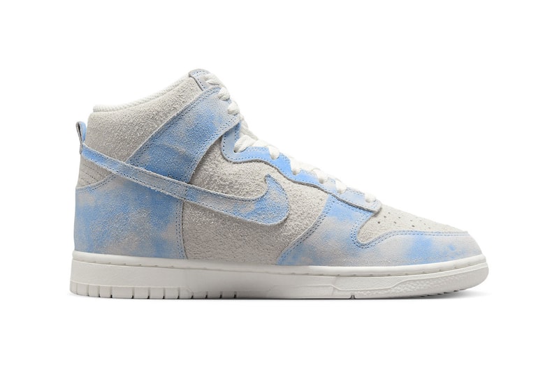 Nike Dunk High "Clouds" Images, University Blue Sail Release Date Info