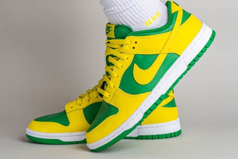 Nike Dunk Low "Reverse Brazil" Images, Release Info